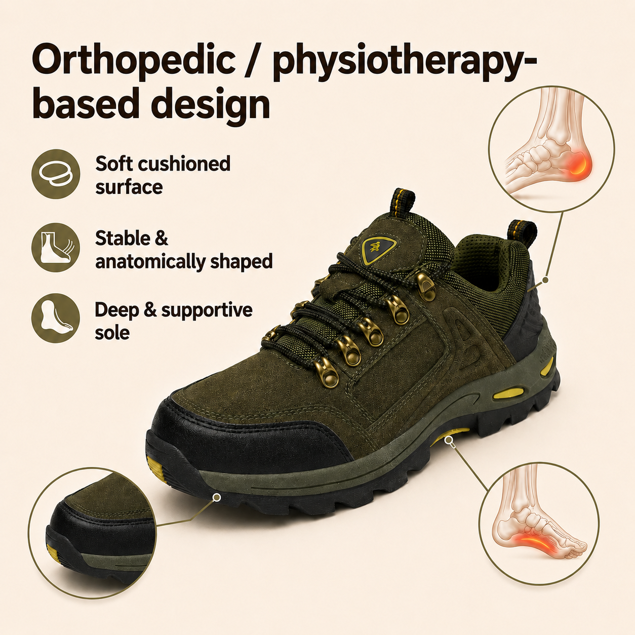 TheGripStep™ Men's All-Day Comfort Shoes